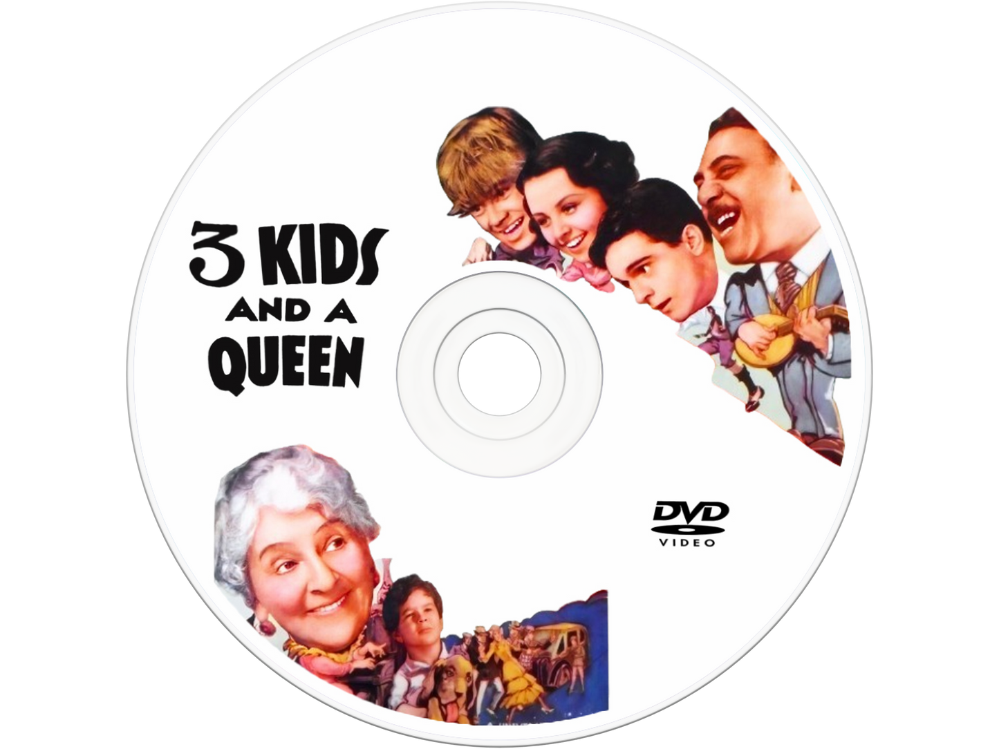 3 Kids and a Queen (1935) DVD