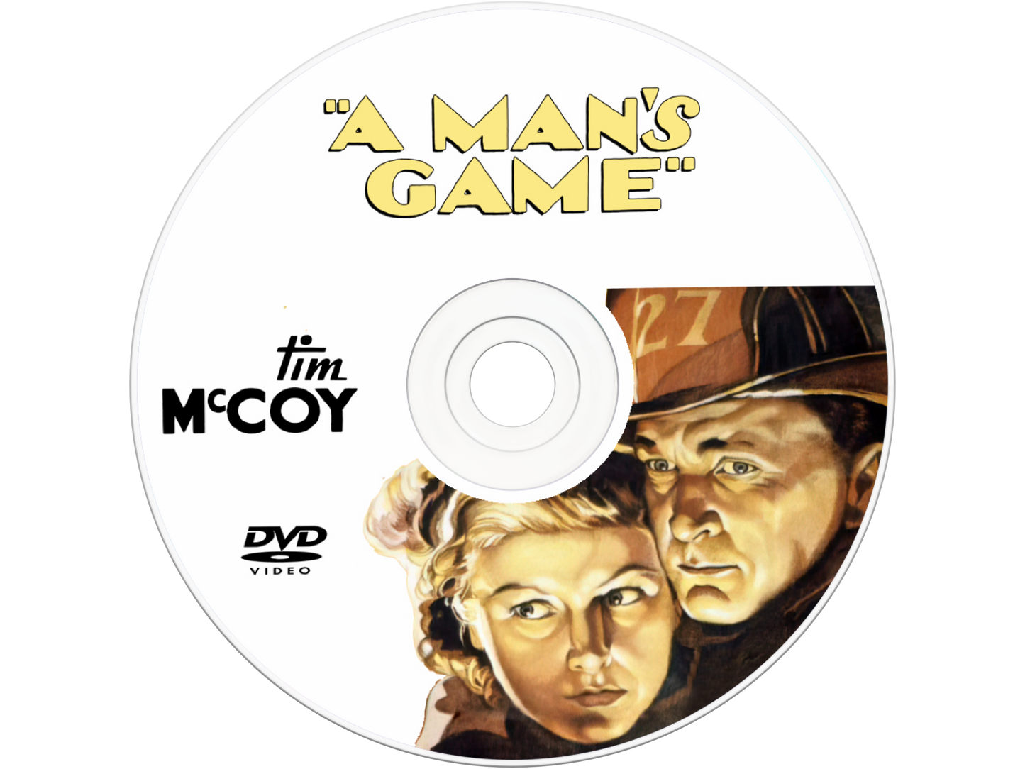 A Man's Game (1934) DVD