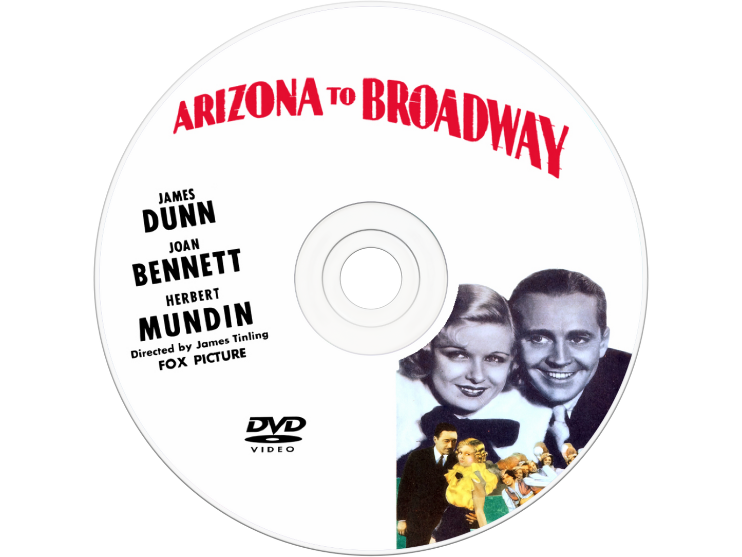 Arizona to Broadway (1933) DVD