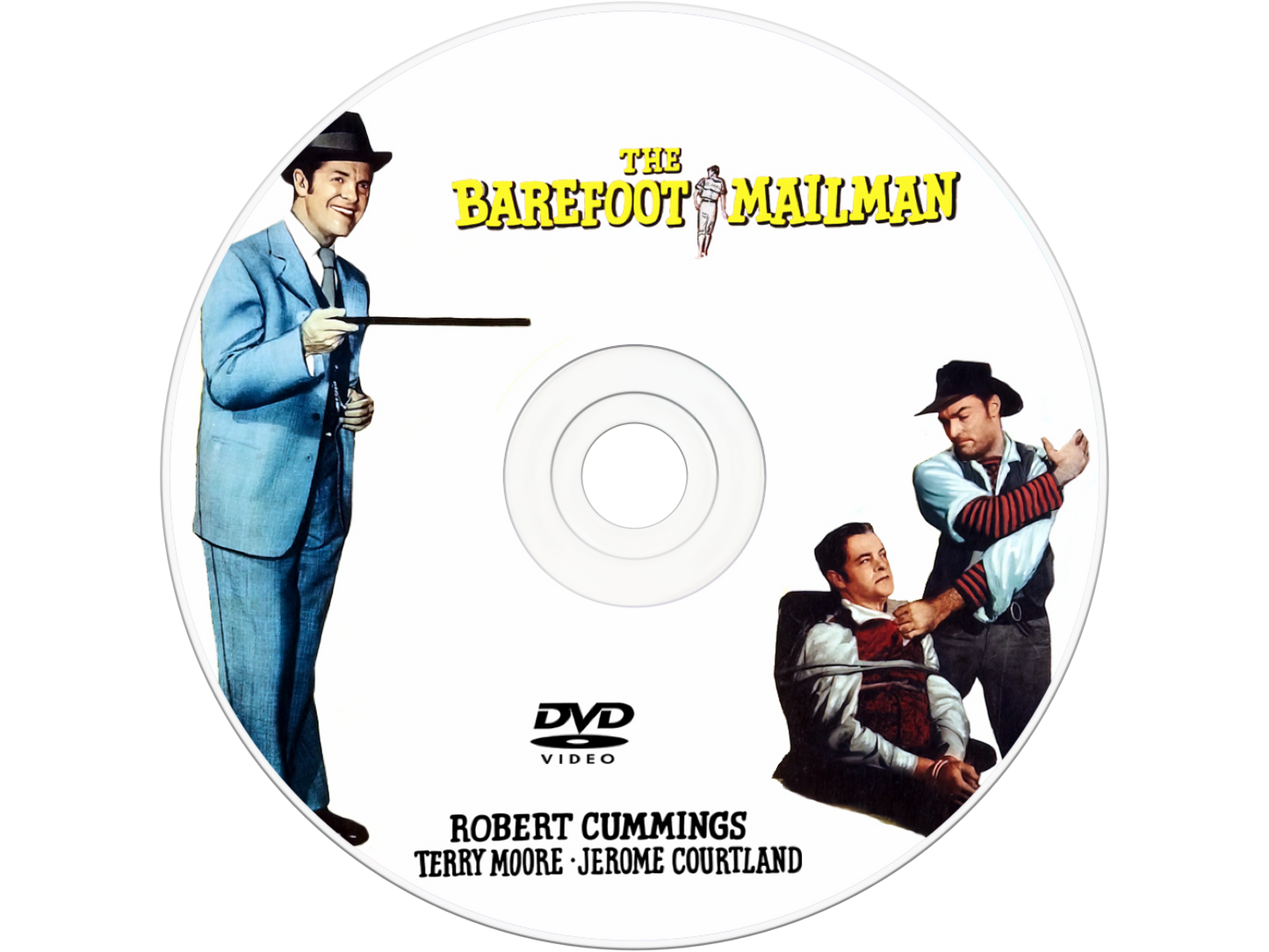 Barefoot Mailman, The (1951) DVD
