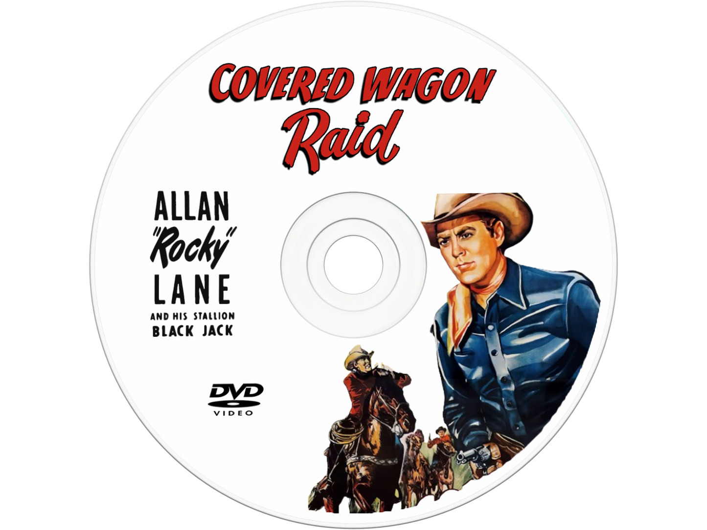 Covered Wagon Raid (1950) DVD