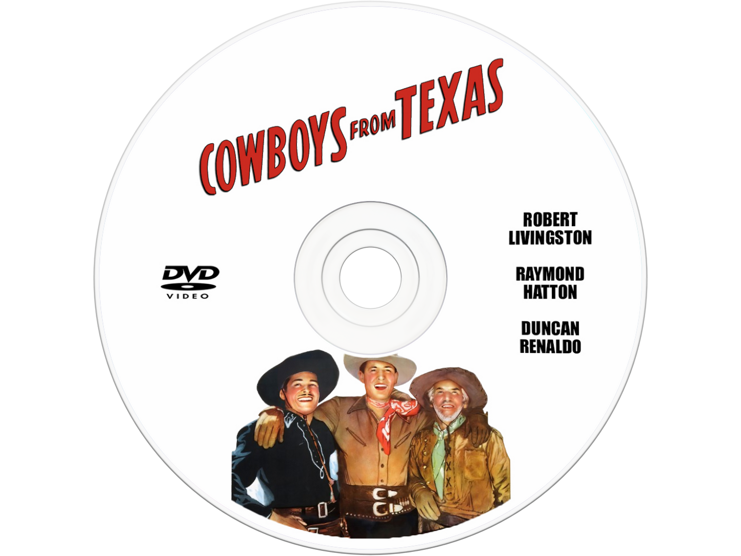 Cowboys from Texas (1939) DVD