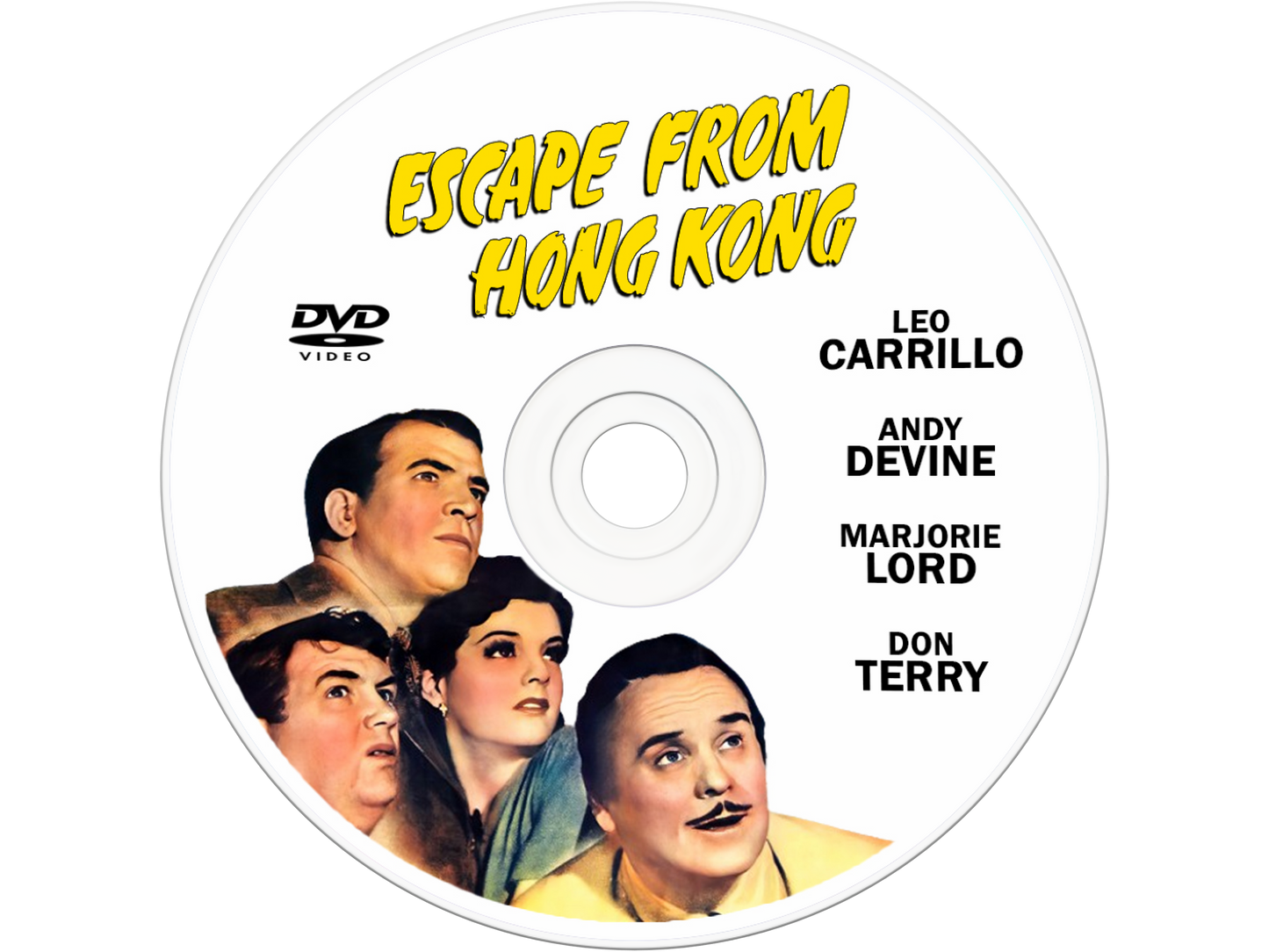 Escape from Hong Kong (1942) DVD