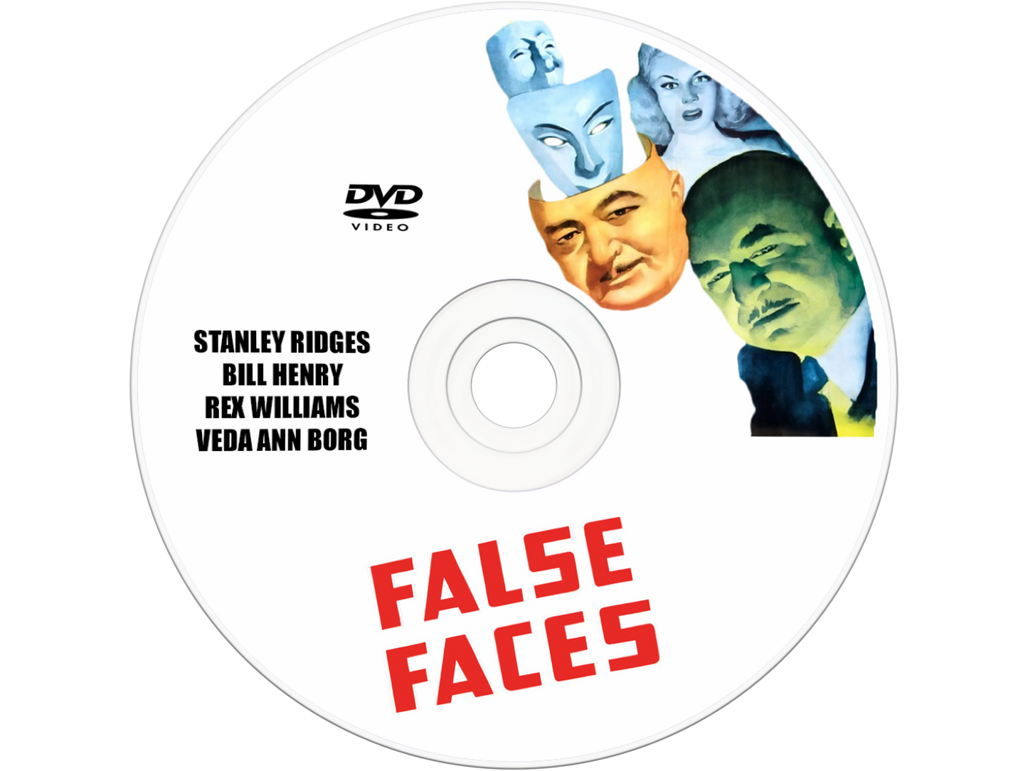 False Faces (1943) DVD