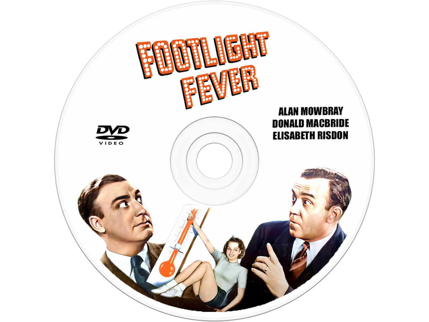 Footlight Fever (1941) DVD