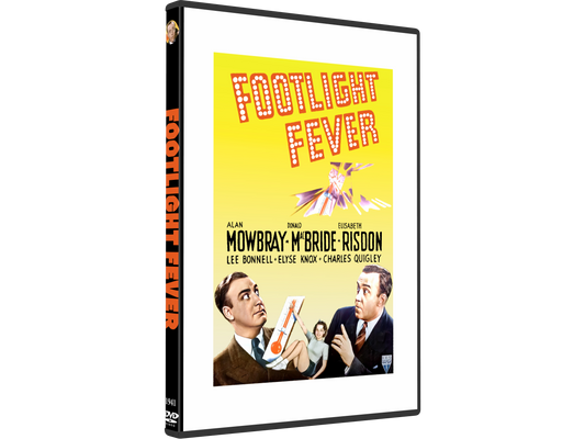 Footlight Fever (1941) DVD