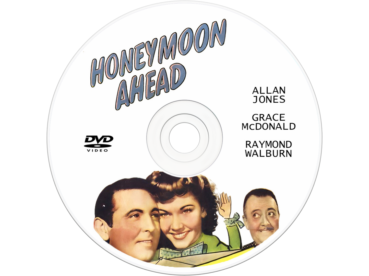 Honeymoon Ahead (1945) DVD