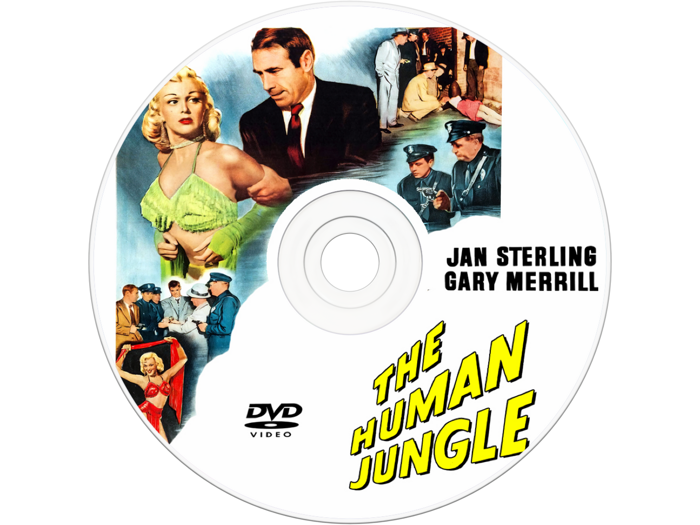 Human Jungle, The (1954) DVD