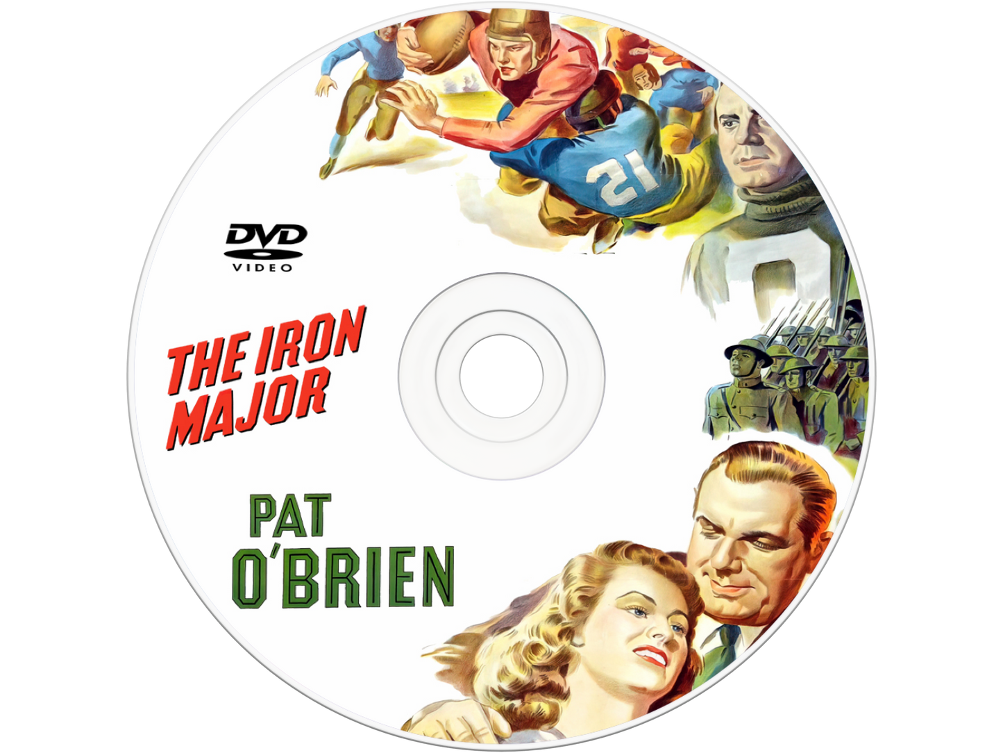 Iron Major, The (1943) DVD