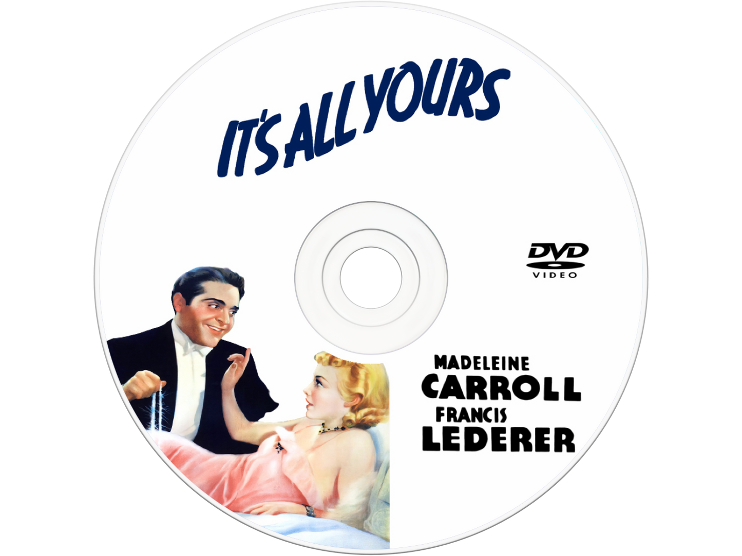 It's All Yours (1937) DVD