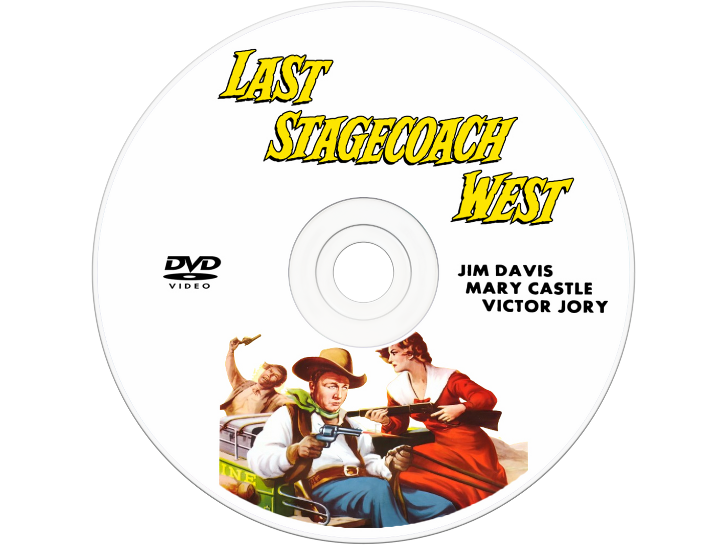 Last Stagecoach West (1957) DVD