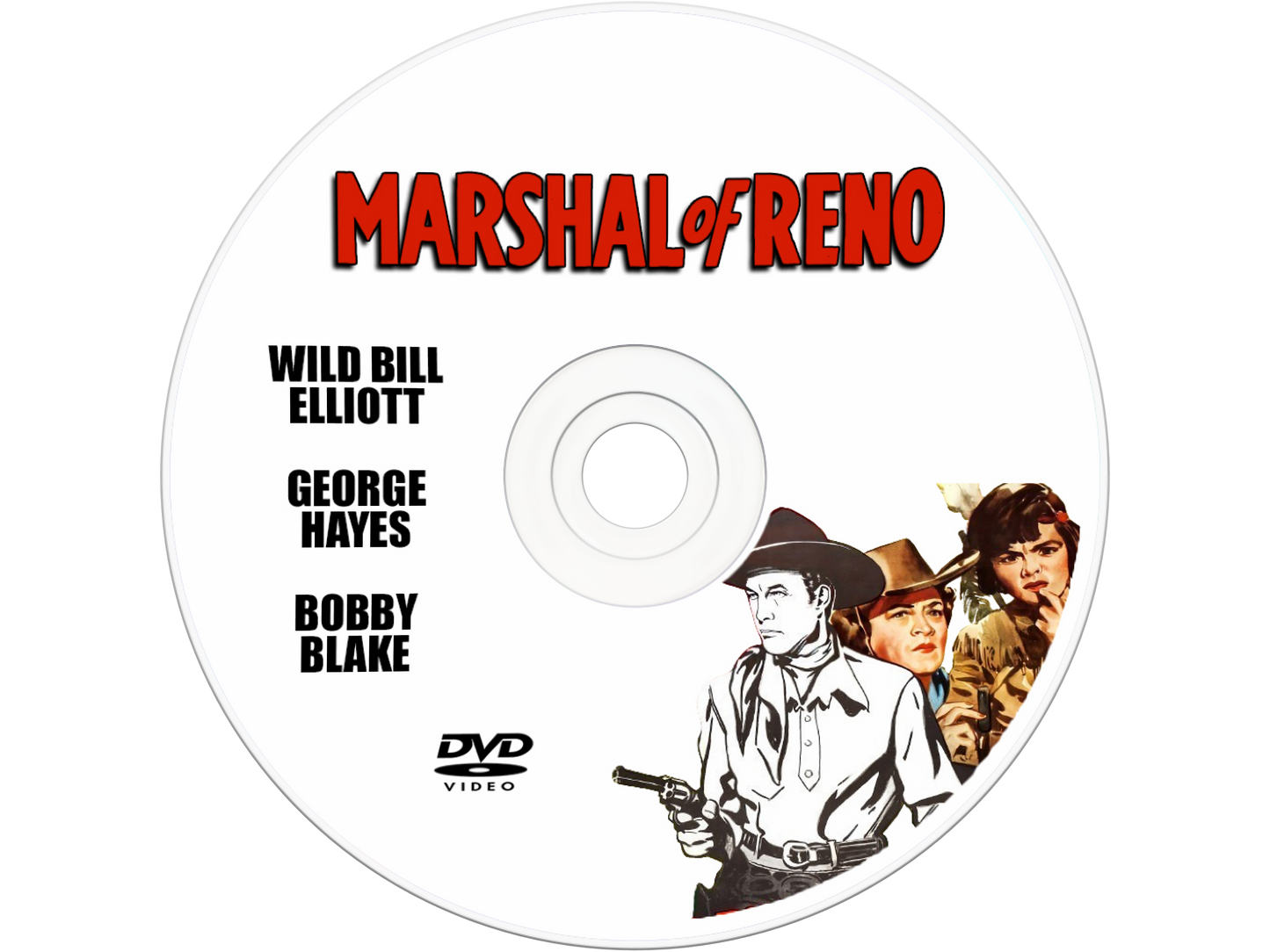 Marshal of Reno (1944) DVD