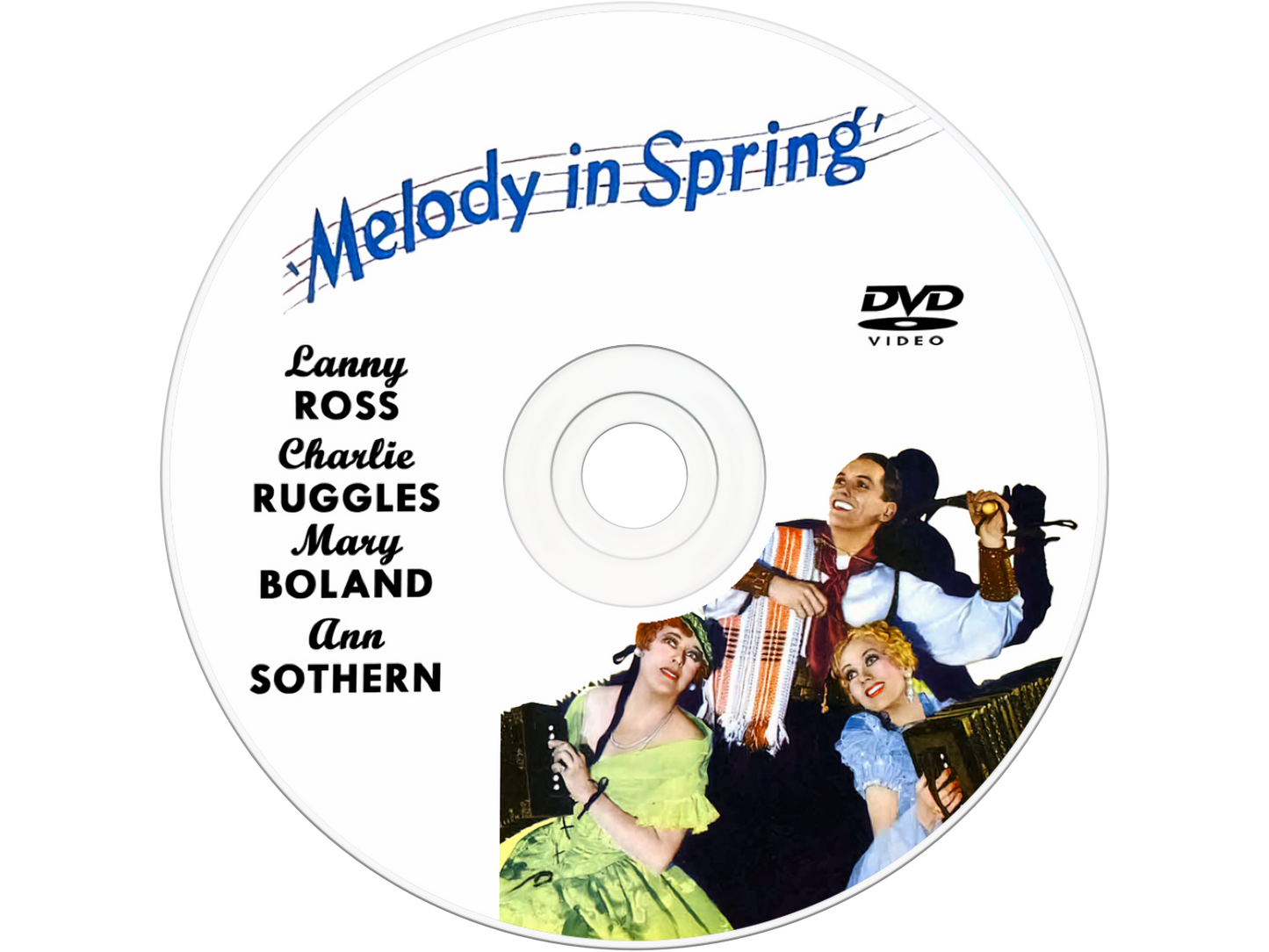 Melody in Spring (1934) DVD