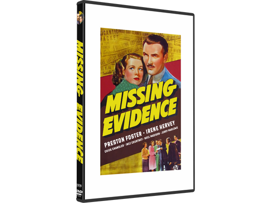 Missing Evidence (1939) DVD