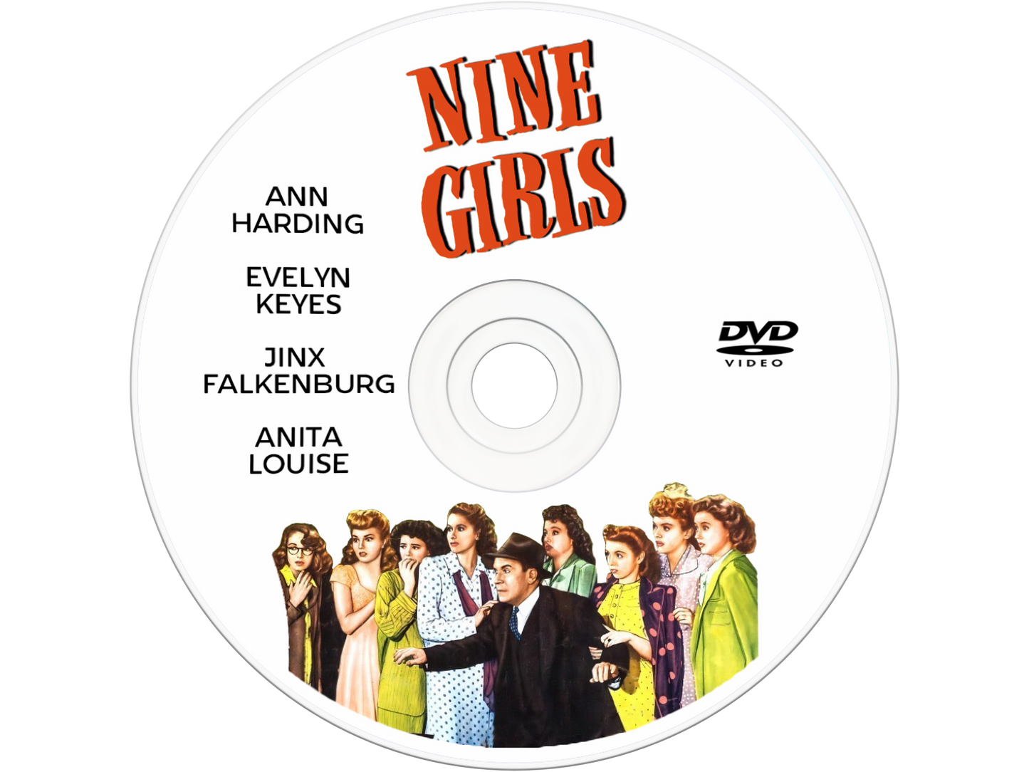 Nine Girls (1944) DVD