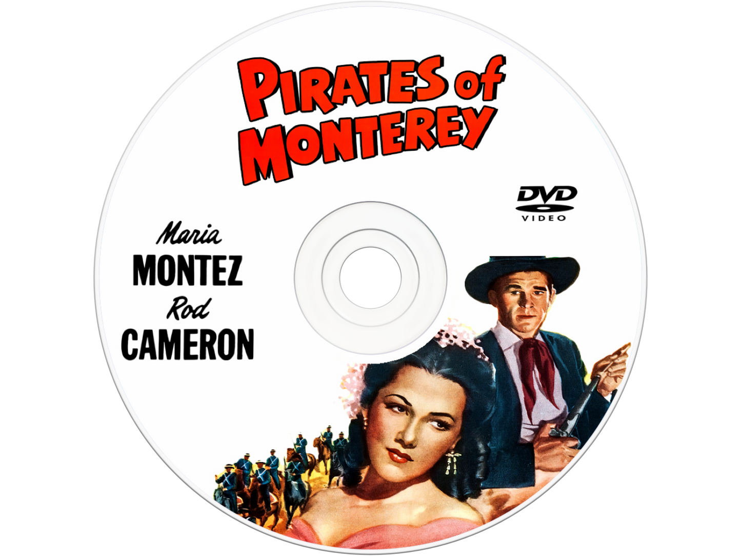 Pirates of Monterey (1947) DVD