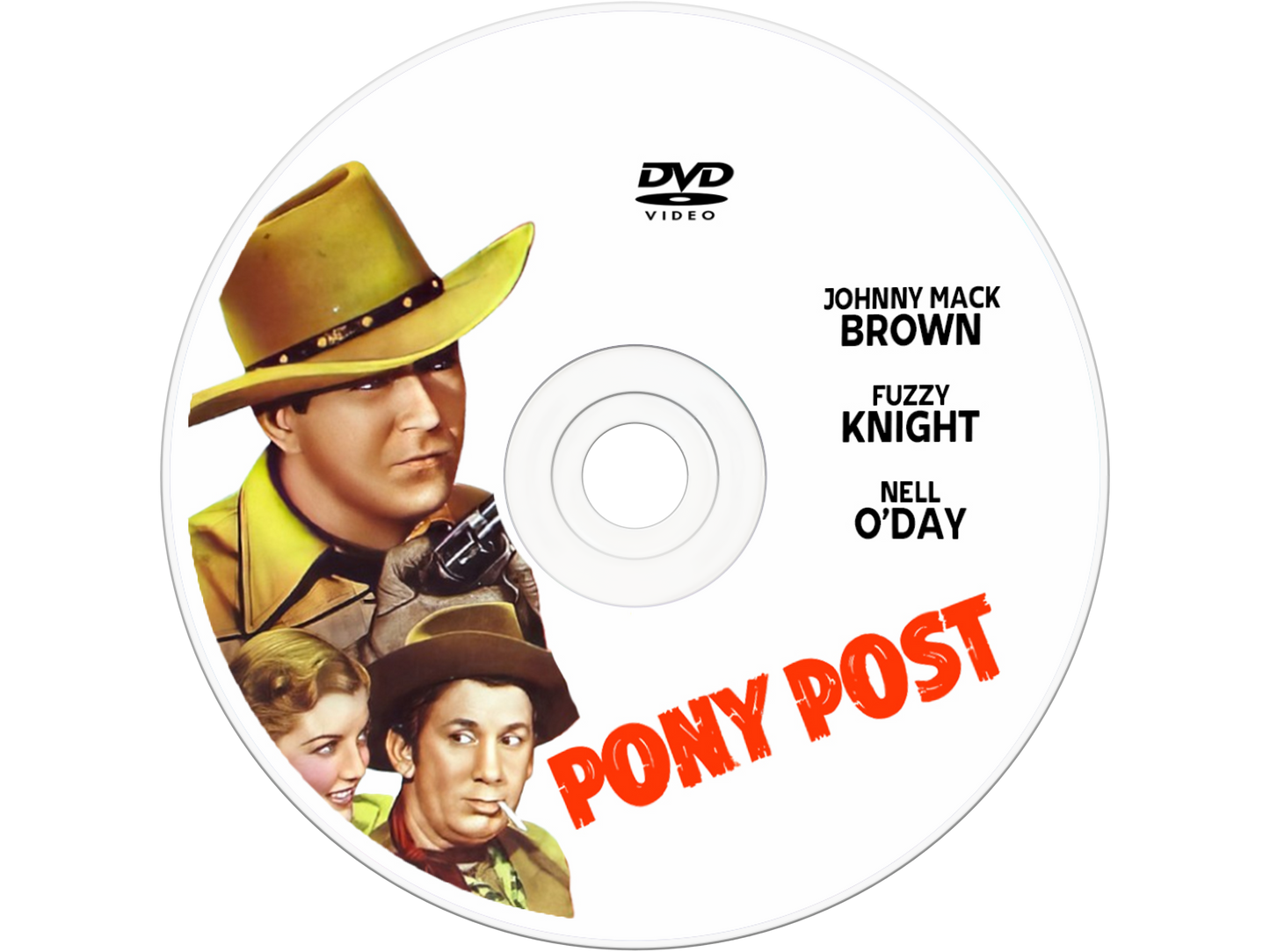 Pony Post (1940) DVD