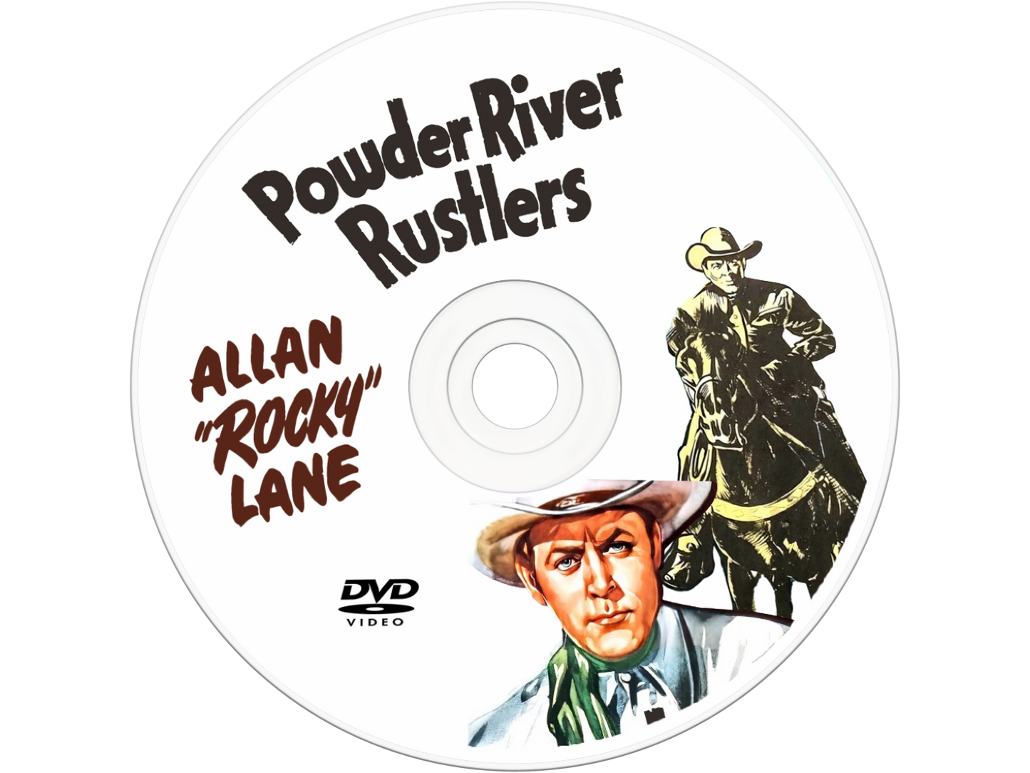 Powder River Rustlers (1949) DVD