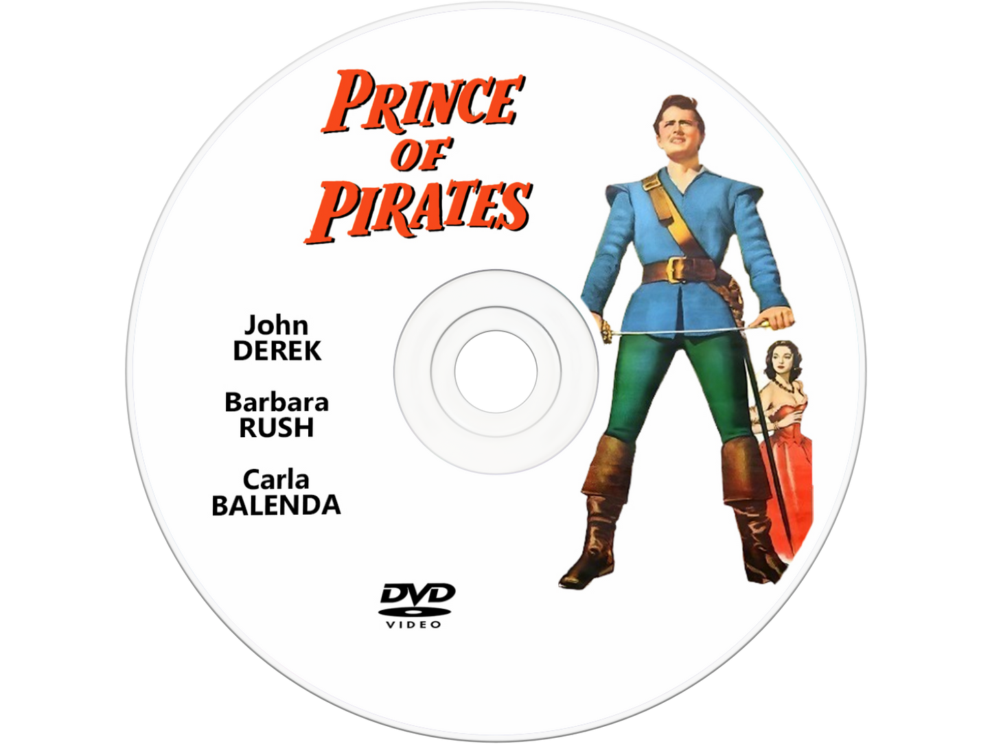 Prince of Pirates (1953) DVD