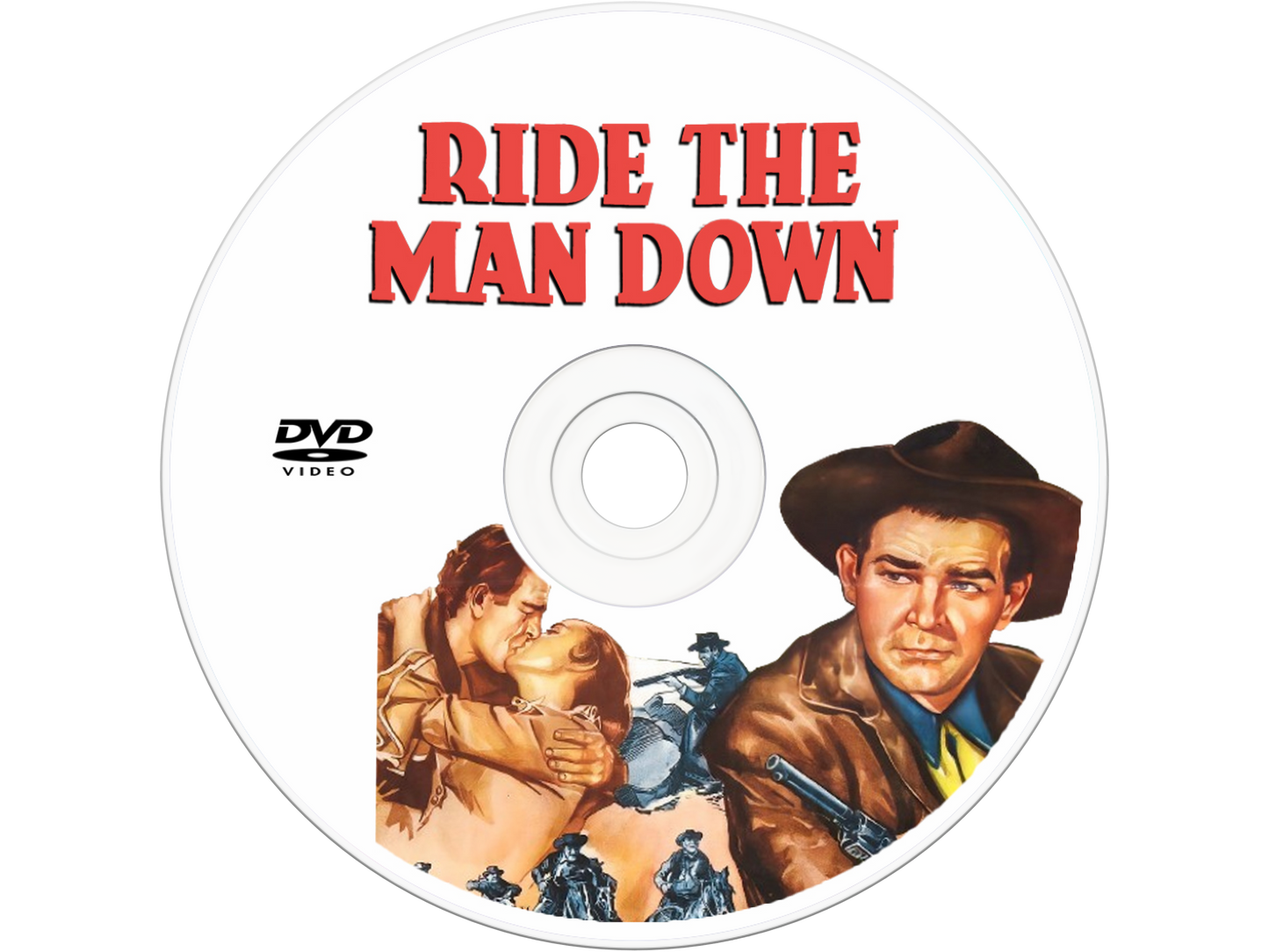 Ride the Man Down (1952) DVD