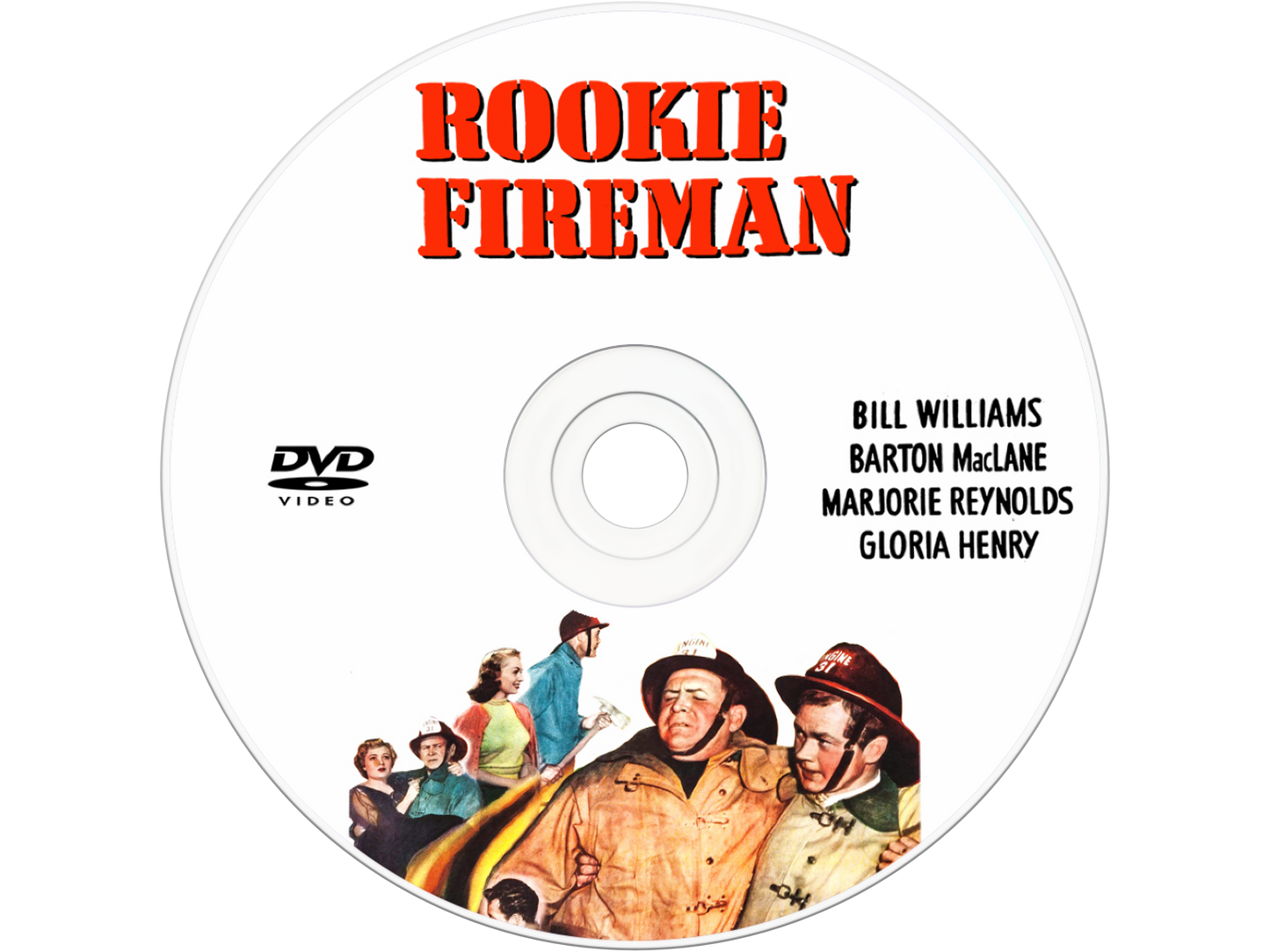 Rookie Fireman (1950) DVD