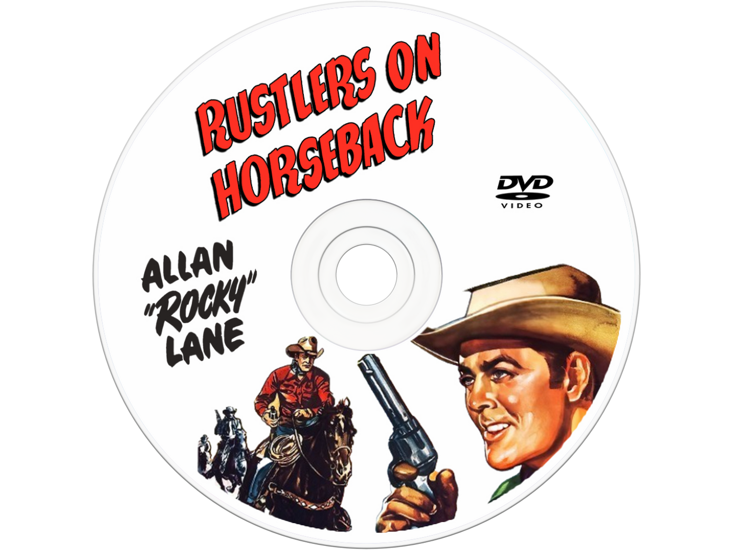 Rustlers on Horseback (1950) DVD