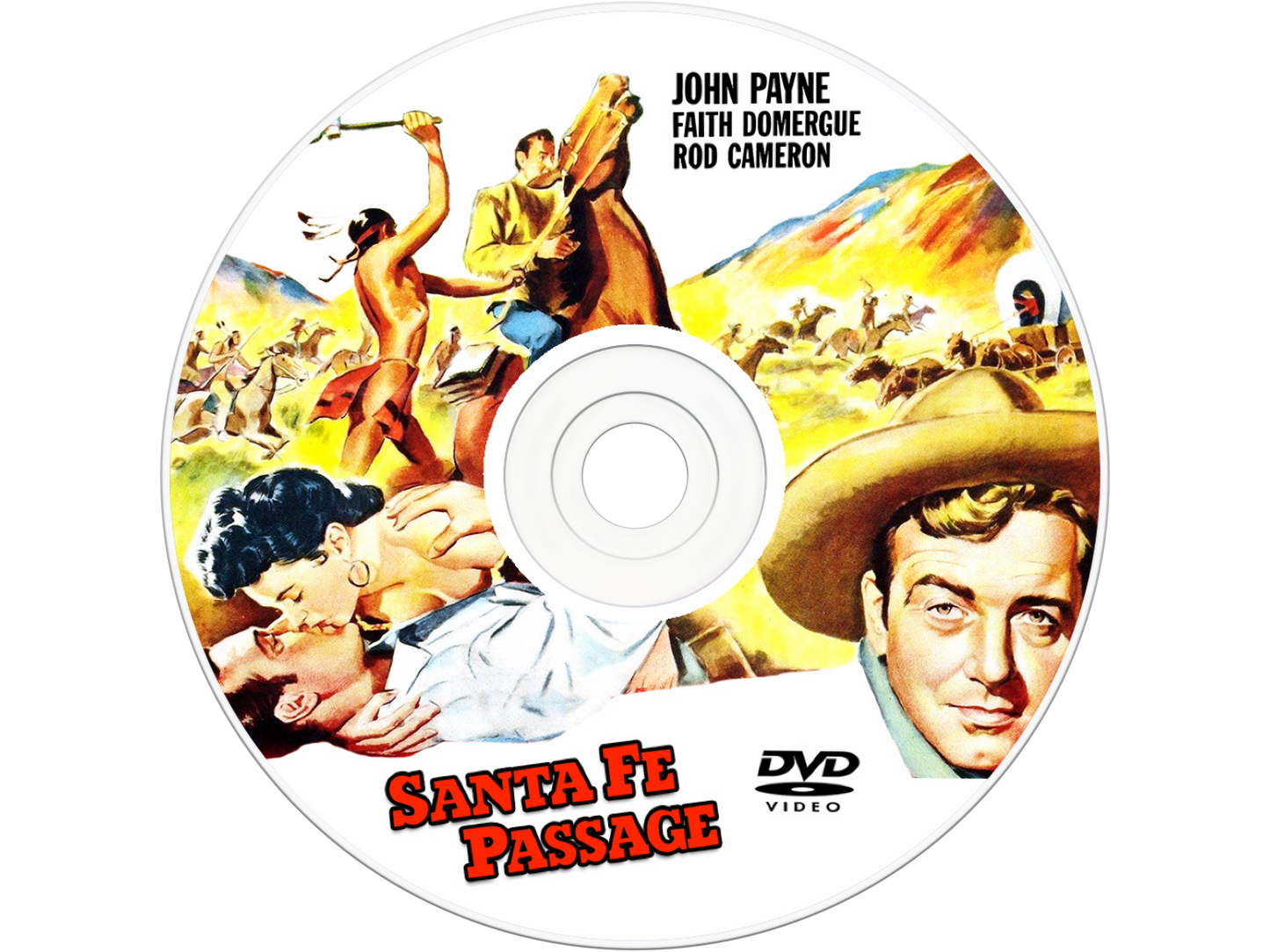Santa Fe Passage (1955) DVD