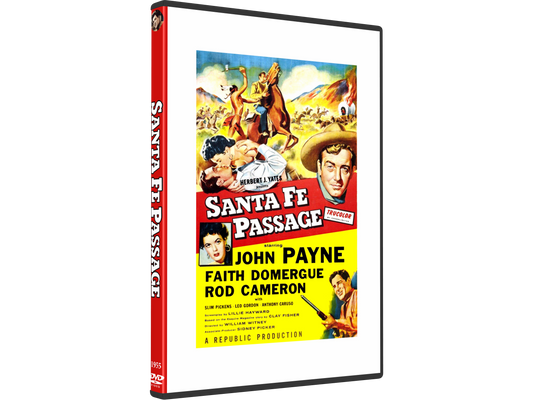 Santa Fe Passage (1955) DVD