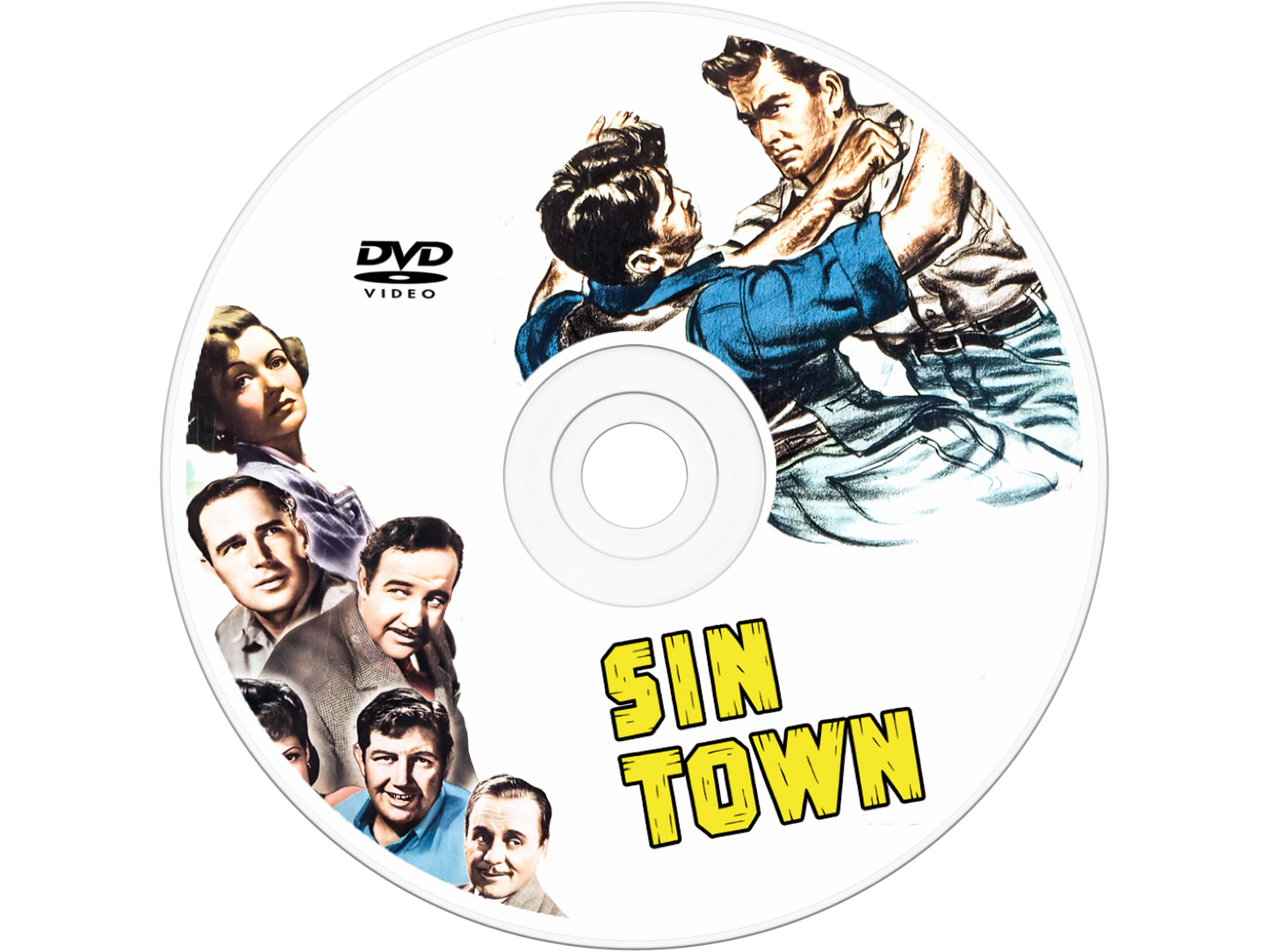Sin Town (1942) DVD