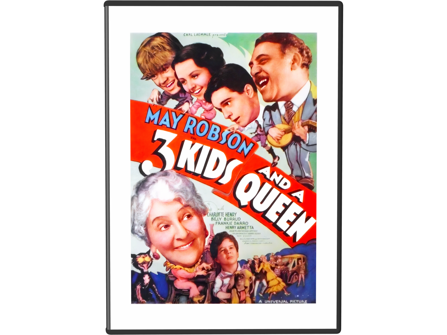 3 Kids and a Queen (1935) DVD