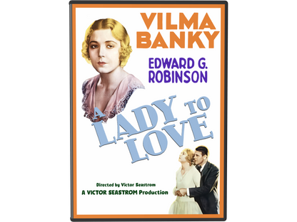 A Lady to Love (1930) DVD