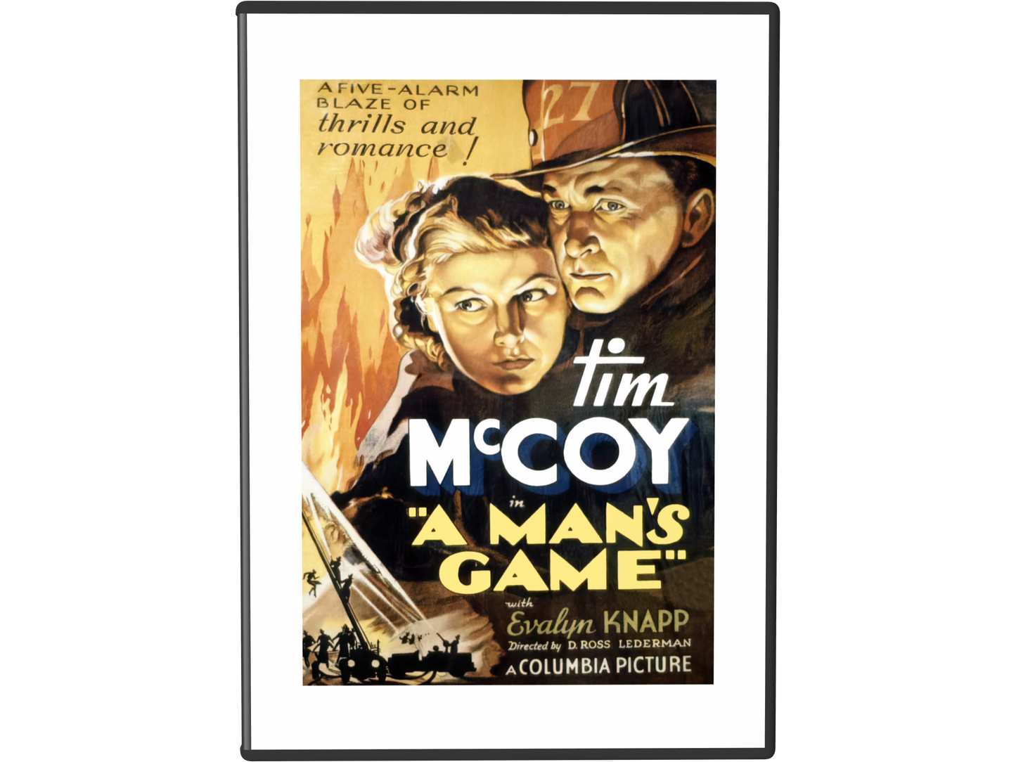 A Man's Game (1934) DVD