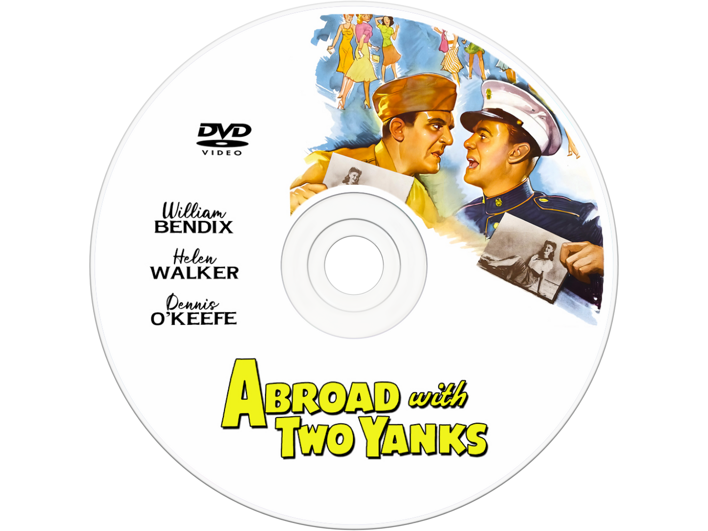 Abroad with Two Yanks (1944) DVD