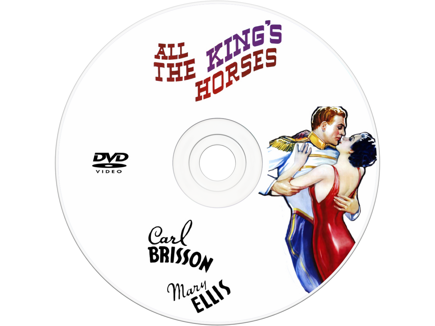 All the King's Horses (1935) DVD