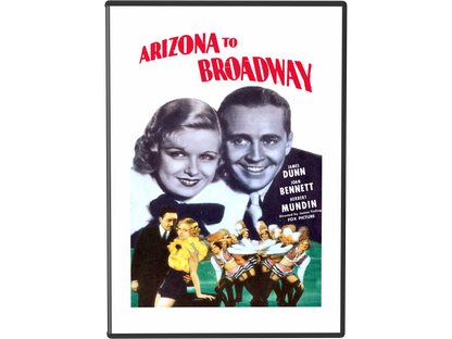 Arizona to Broadway (1933) DVD