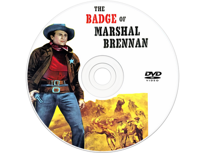 Badge of Marshal Brennan, The (1957) DVD