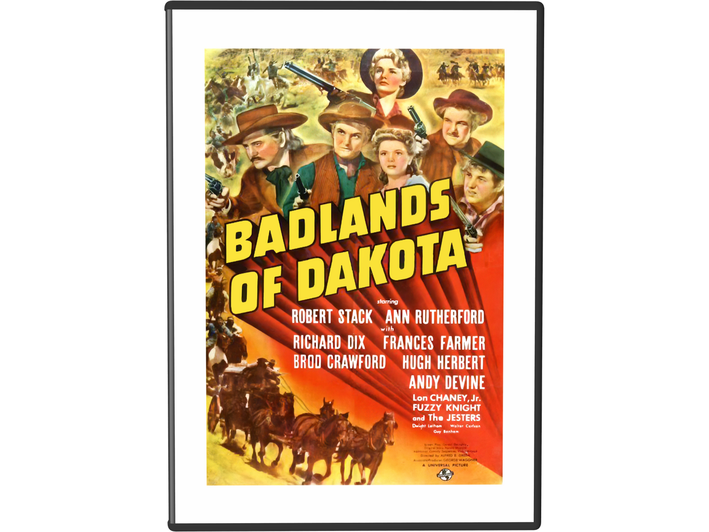 Badlands of Dakota (1941) DVD