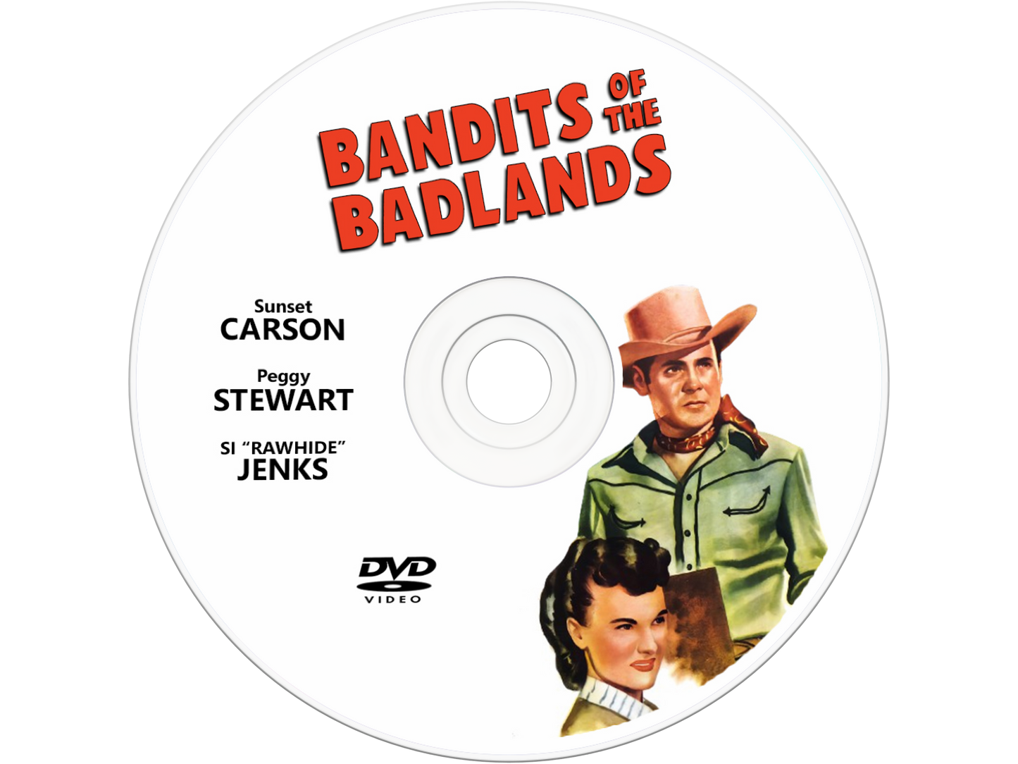 Bandits of the Badlands (1945) DVD
