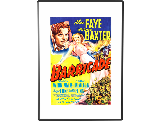 Barricade (1939) DVD