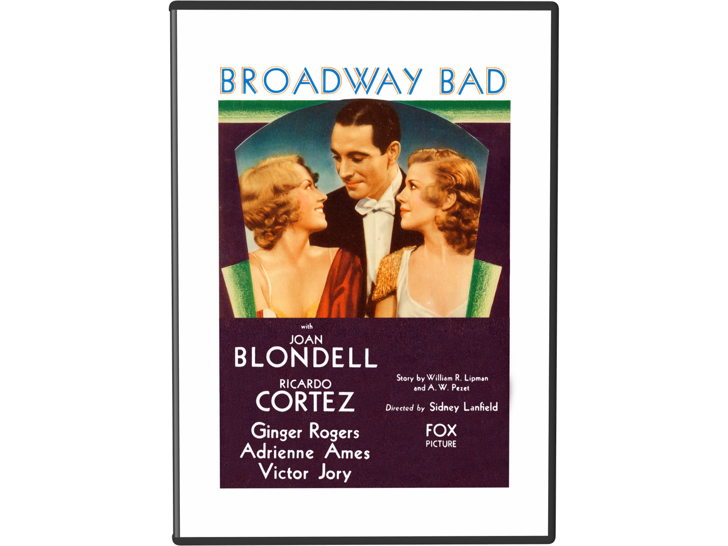 Broadway Bad (1933) DVD
