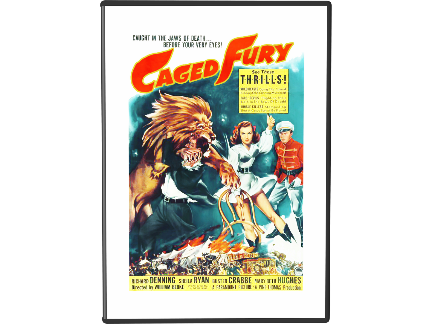 Caged Fury (1948) DVD