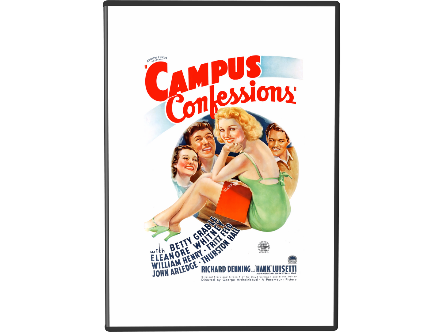 Campus Confessions (1938) DVD