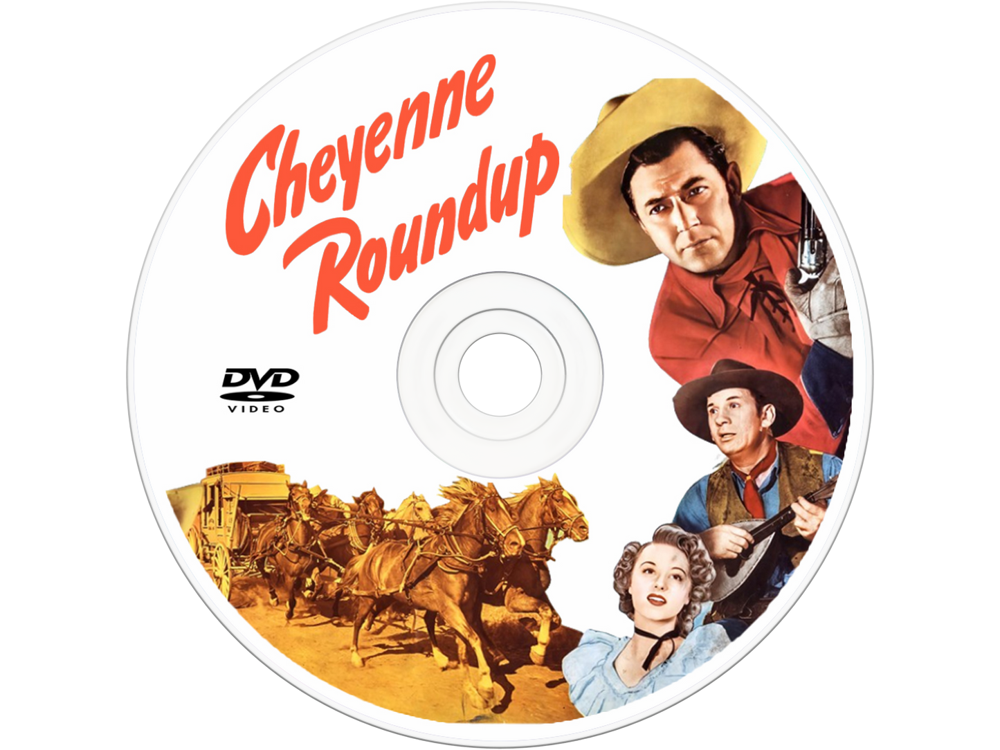 Cheyenne Roundup (1943) DVD