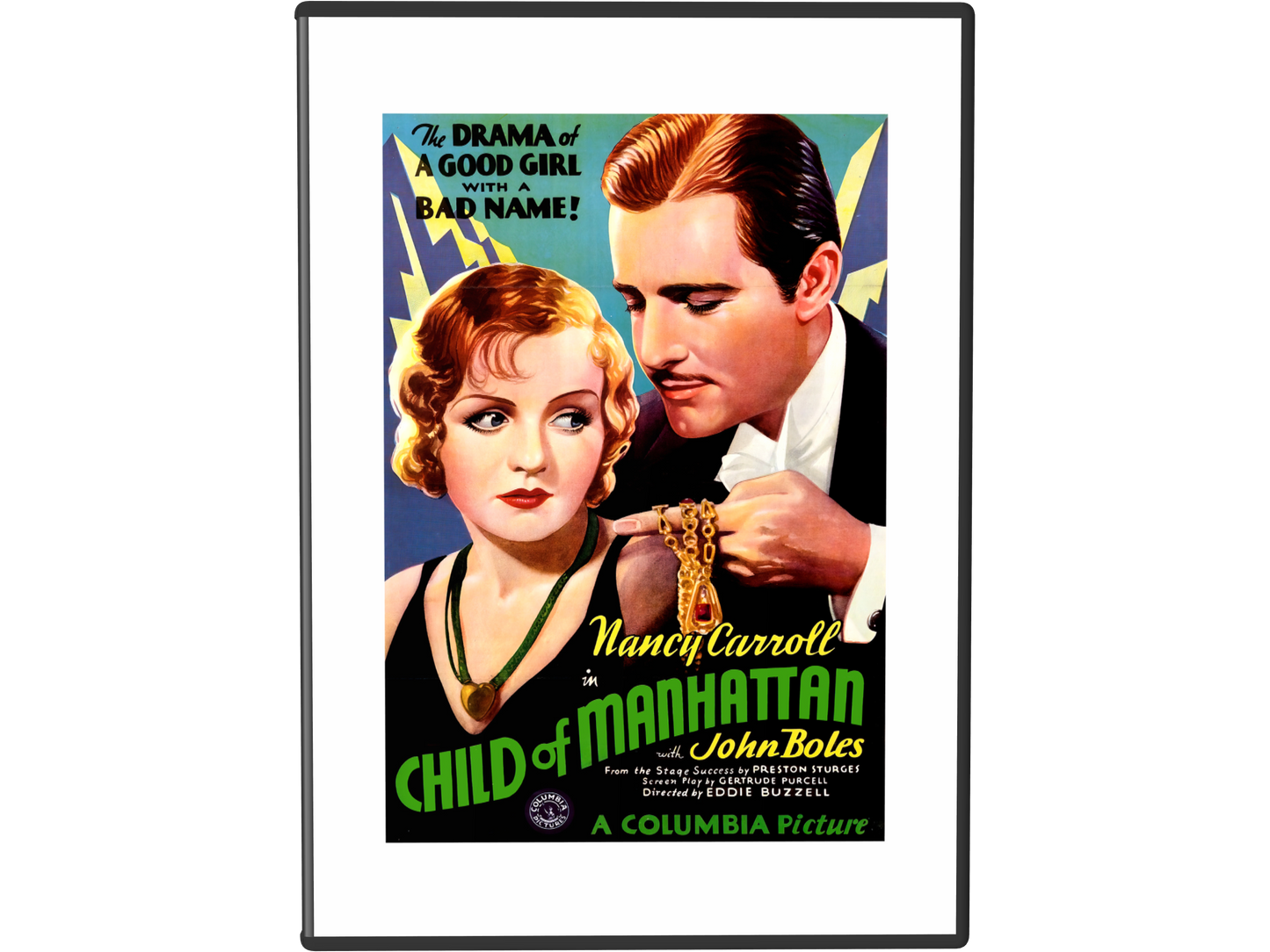 Child of Manhattan (1933) DVD