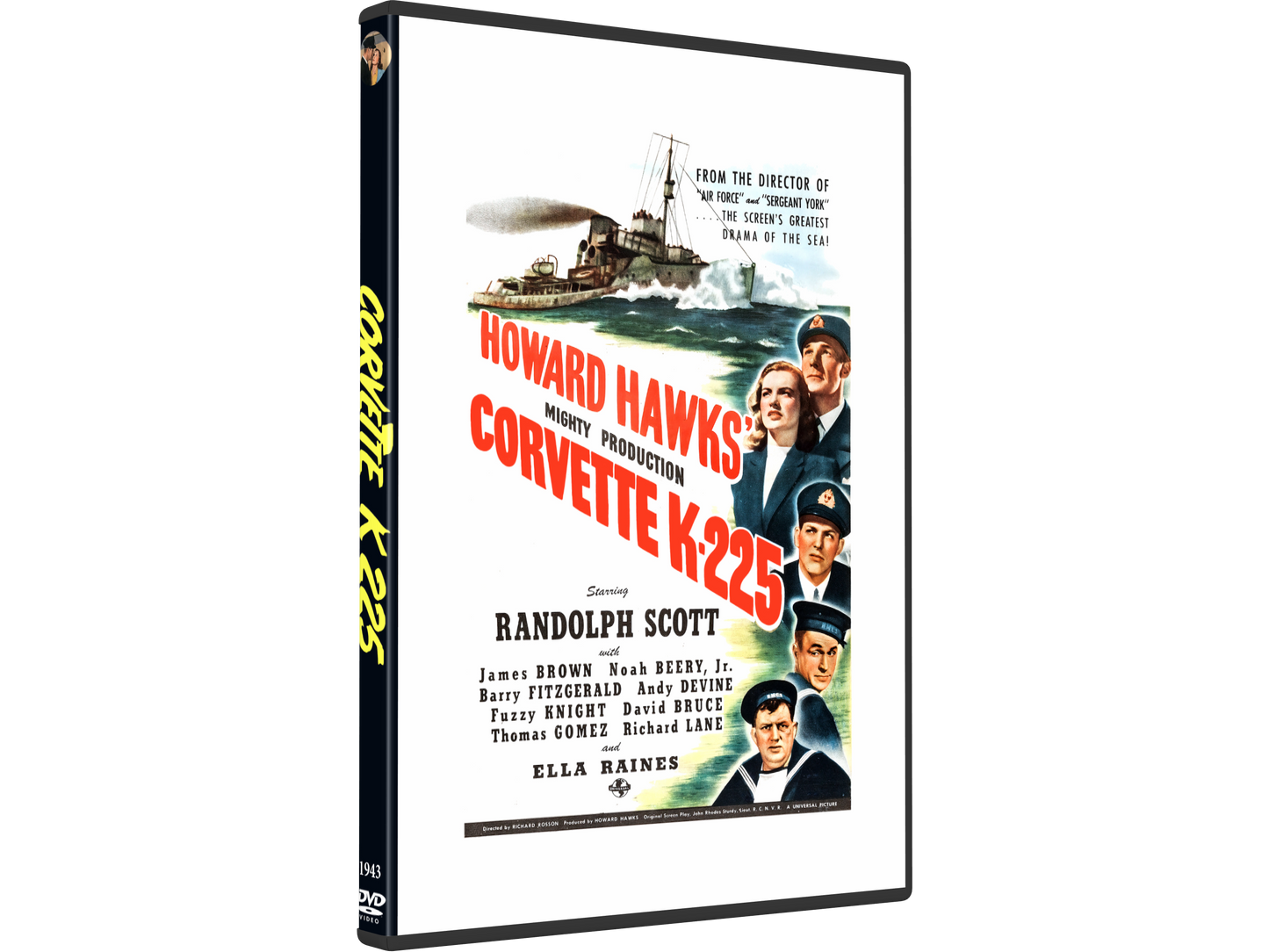 Corvette K-225 (1943) DVD