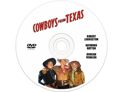 Cowboys from Texas (1939) DVD