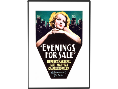 Evenings For Sale (1932) DVD