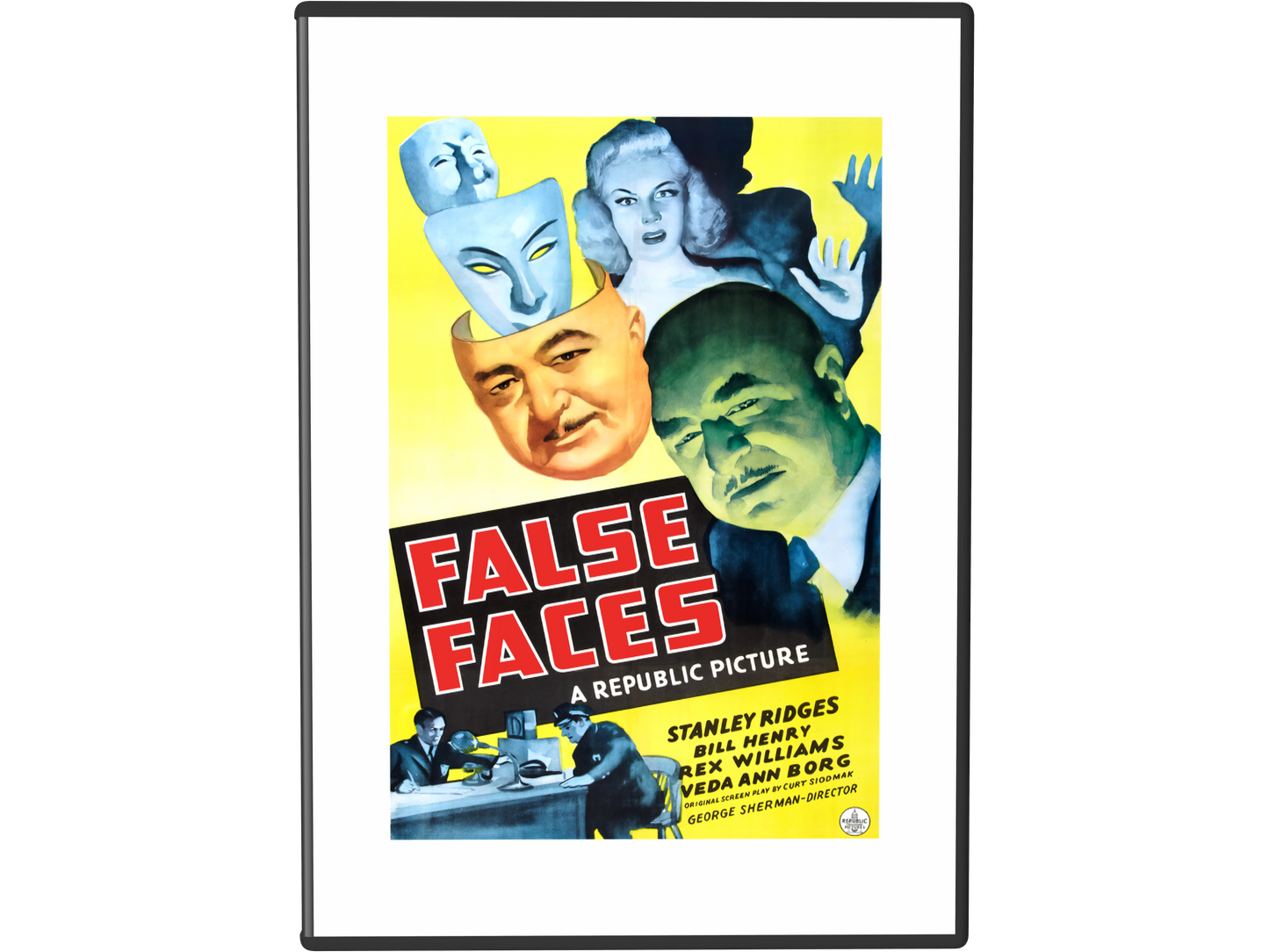 False Faces (1943) DVD