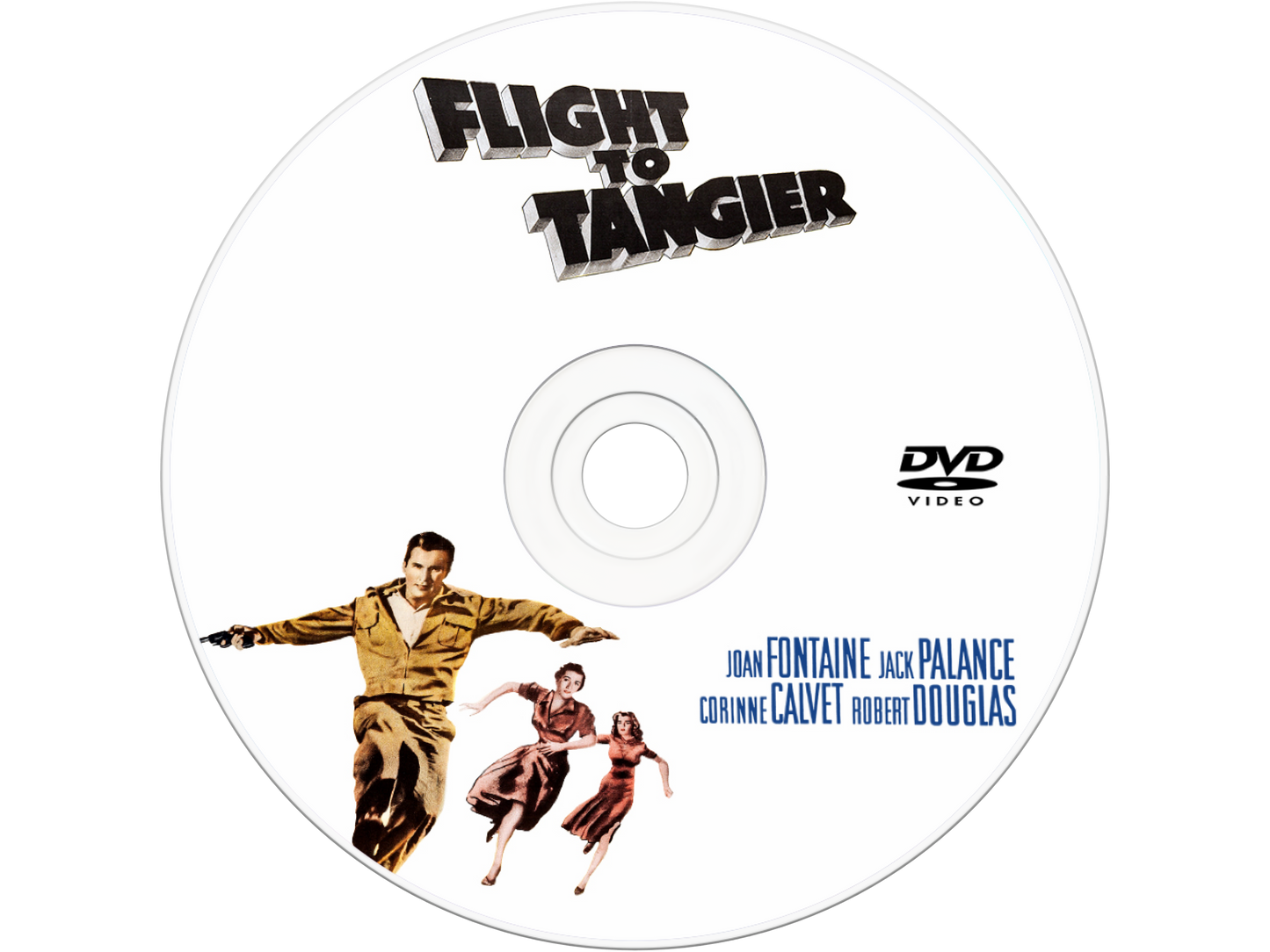 Flight to Tangier (1953) DVD