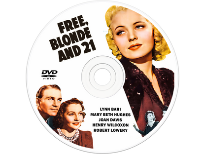 Free, Blonde, and 21 (1940) DVD